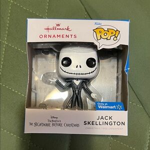 Hallmark Pop! Jack Skellington Ornament - White & Black